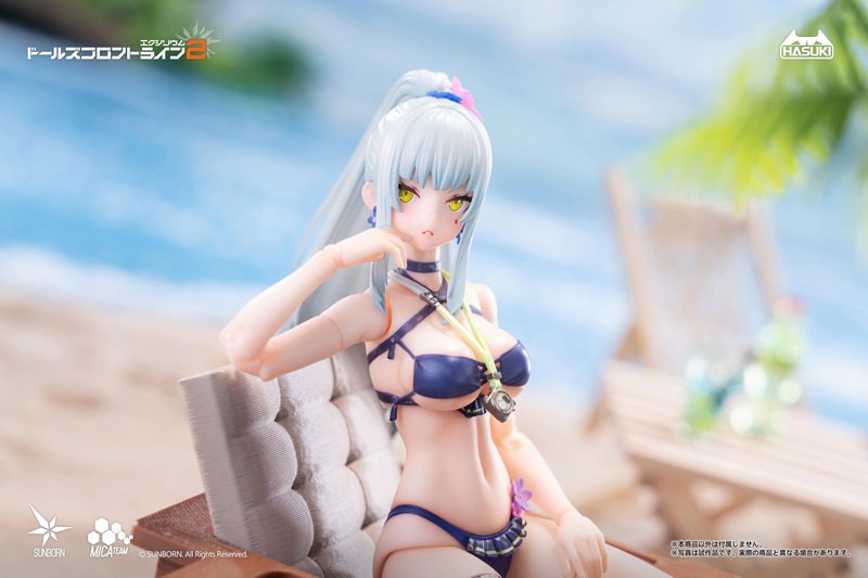 Girls' Frontline 2 Exilium Klukai Cerulean Breaker Ver. 1/12 Action Figure JAPAN