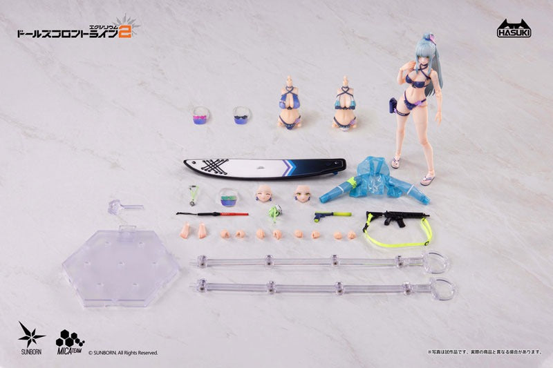 HASUKI Klukai Cerulean Breaker Ver. Deluxe Edition 1/12 Action Figure JAPAN