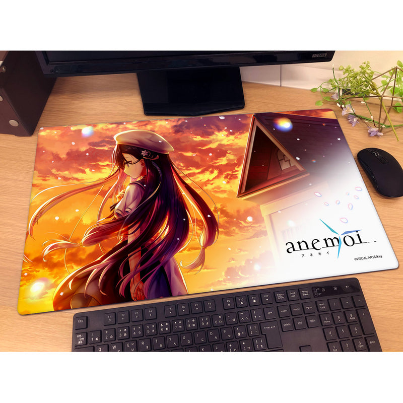 Curtain Damashii anemoi Rikka Hayakawa Image Visual Rubber Mat JAPAN OFFICIAL