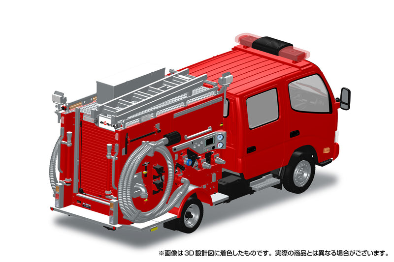RakuPla Snap Kit No.33-FP Morita Miracle Light Fire Pump Vehicle CD-I Model Kit