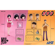 Old Master Q Mr. Chin & Miss Chan HKCC-03 2PCS Set 1/12 Action Figure JAPAN