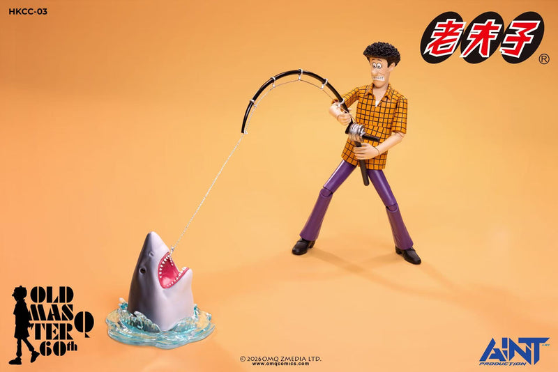 Old Master Q Mr. Chin & Miss Chan HKCC-03 2PCS Set 1/12 Action Figure JAPAN