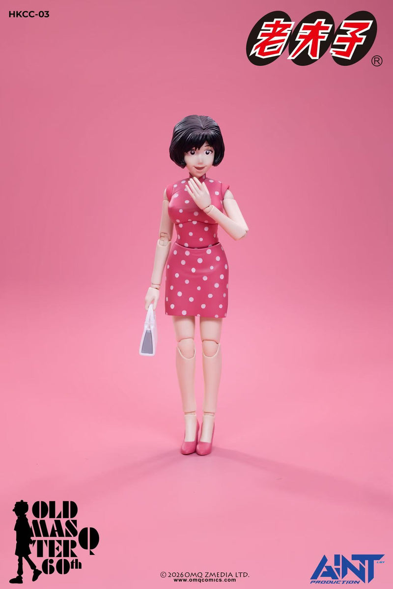 Old Master Q Mr. Chin & Miss Chan HKCC-03 2PCS Set 1/12 Action Figure JAPAN