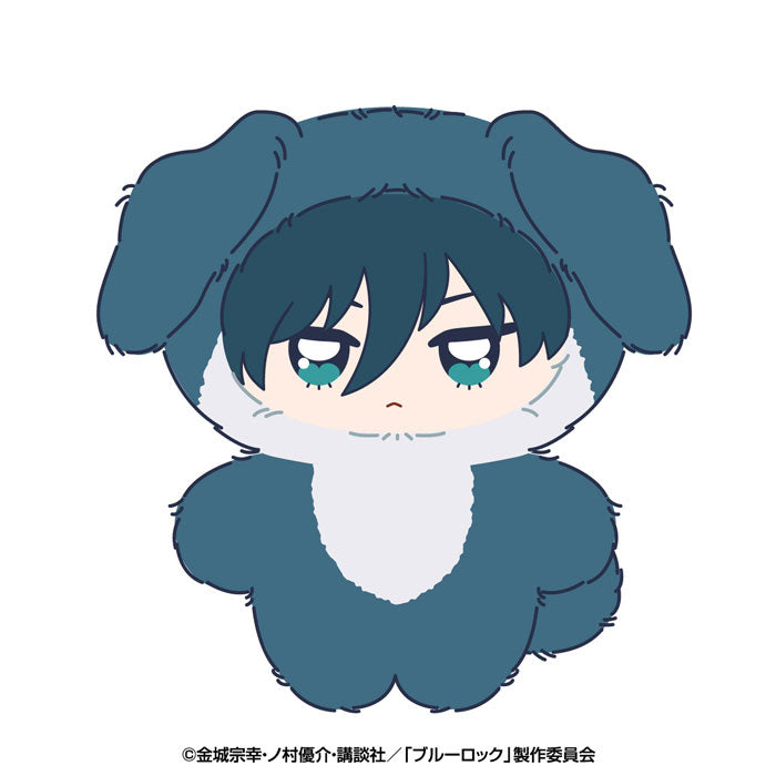 Ensky Chimikemo Mascot Bluelock 2. Rin Itoshi Plush Doll JAPAN OFFICIAL