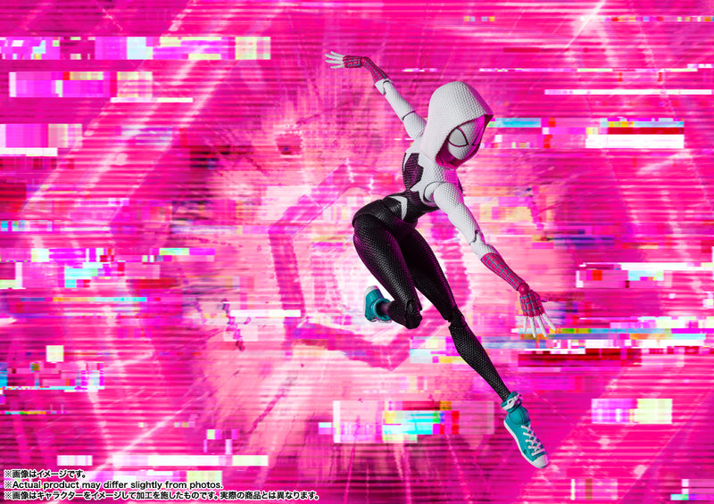 S.H.Figuarts Spider-Man Across the Spider-Verse Spider Gwen Action Figure GIAPPONE