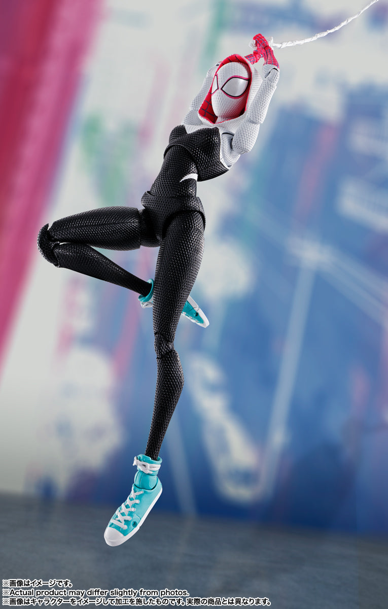 S.H.Figuarts Spider-Man Across the Spider-Verse Spider Gwen Action Figure GIAPPONE