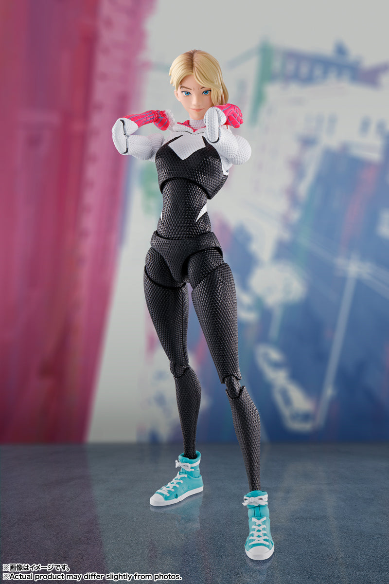 S.H.Figuarts Spider-Man Across the Spider-Verse Spider Gwen Action Figure GIAPPONE