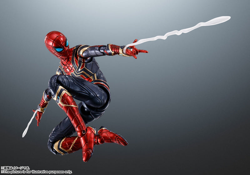 S.H.Figuarts Spider-Man No Way Home Iron Spider Action Figure UFFICIALE GIAPPONE