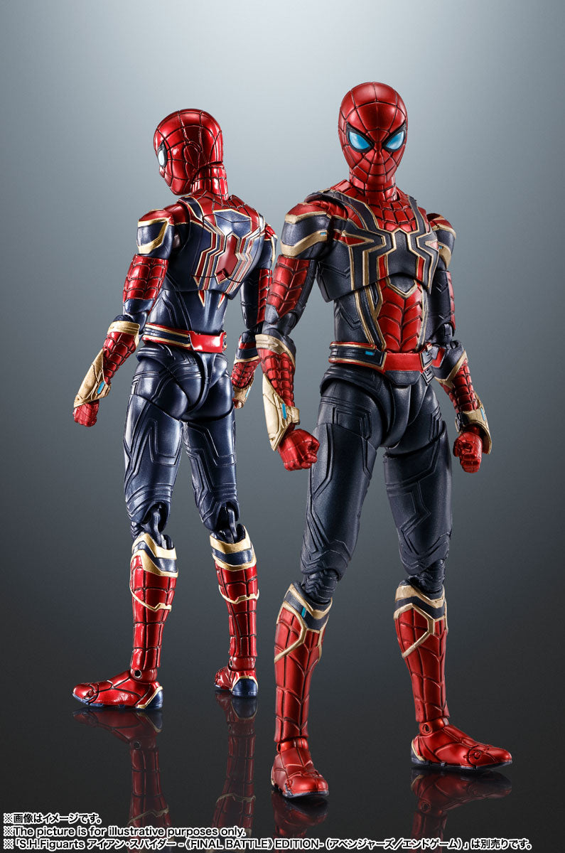 S.H.Figuarts Spider-Man No Way Home Iron Spider Action Figure UFFICIALE GIAPPONE