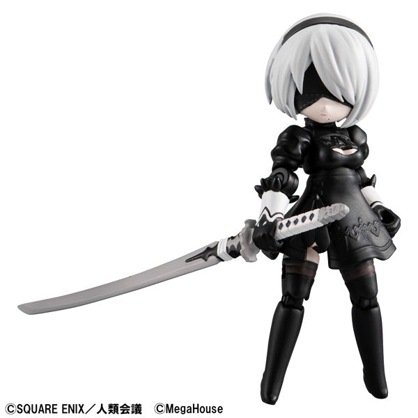 MegaHouse Desktop Army NieR:Automata Ver1.1a Collab 2B Action Figure GIAPPONE