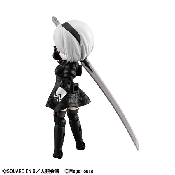 MegaHouse Desktop Army NieR:Automata Ver1.1a Collab 2B Action Figure GIAPPONE