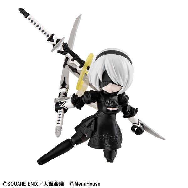MegaHouse Desktop Army NieR:Automata Ver1.1a Collab 2B Action Figure GIAPPONE