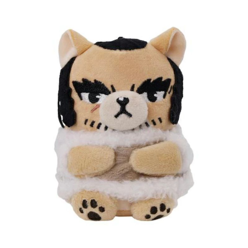 Ensky Golden Kamuy Doubutsu Phose Mascot 8. Genjirou Tanigaki Plush JAPAN
