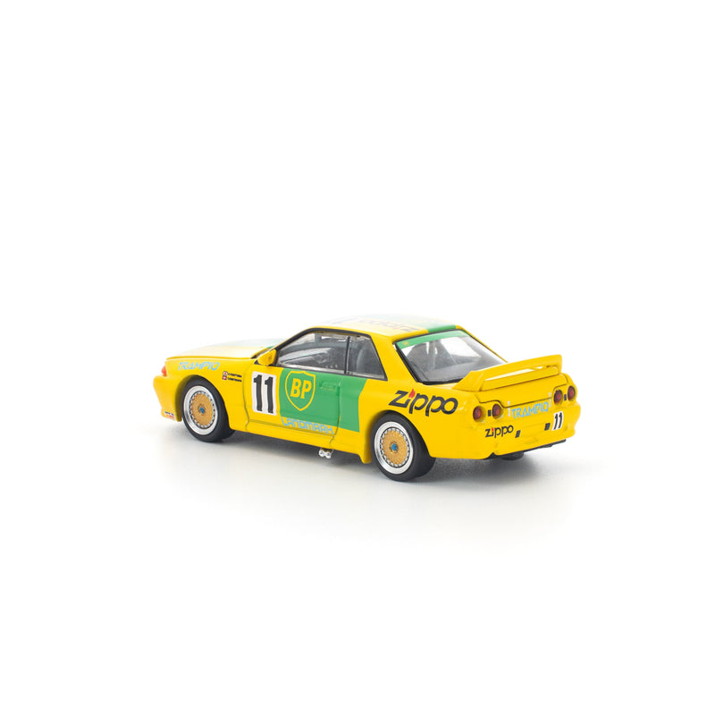 POP RACE GT-R R32 Gruppe A 1992 Modell 1/64 Miniaturauto JAPAN OFFIZIELL