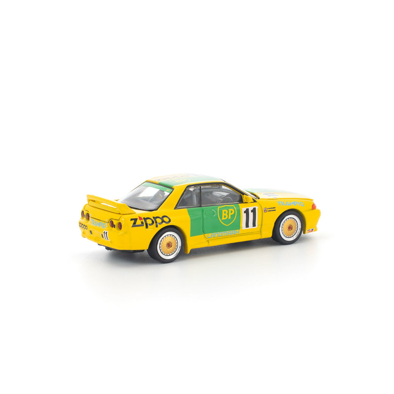 POP RACE GT-R R32 Gruppe A 1992 Modell 1/64 Miniaturauto JAPAN OFFIZIELL