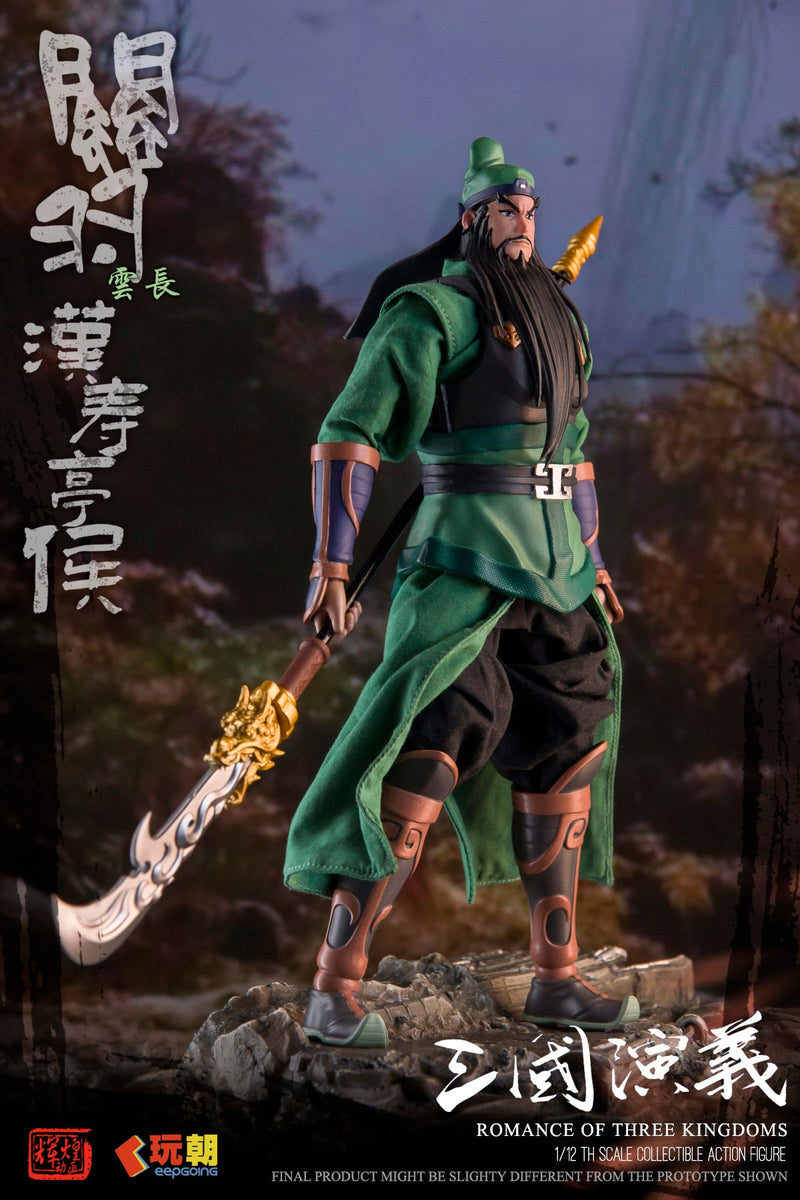 KEEPGOING Studio Sangokushi Engi Guan Yu 1/12 Action Figure JAPAN OFFICIAL