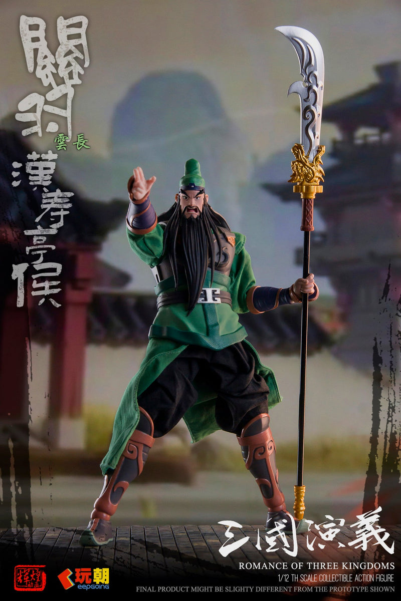 KEEPGOING Studio Sangokushi Engi Guan Yu 1/12 Action Figure JAPAN OFFICIAL