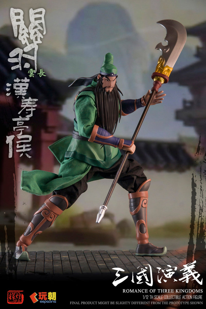 KEEPGOING Studio Sangokushi Engi Guan Yu 1/12 Action Figure JAPAN OFFICIAL