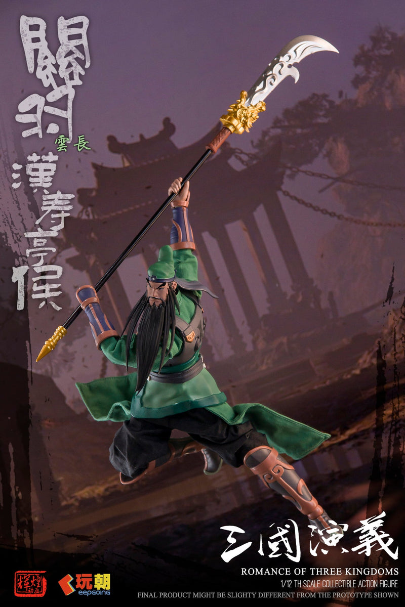 KEEPGOING Studio Sangokushi Engi Guan Yu 1/12 Action Figure JAPAN OFFICIAL