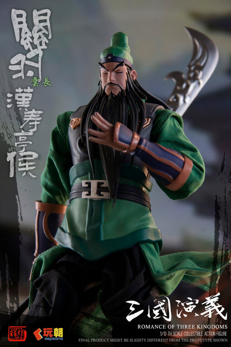 KEEPGOING Studio Sangokushi Engi Guan Yu 1/12 Action Figure JAPAN OFFICIAL