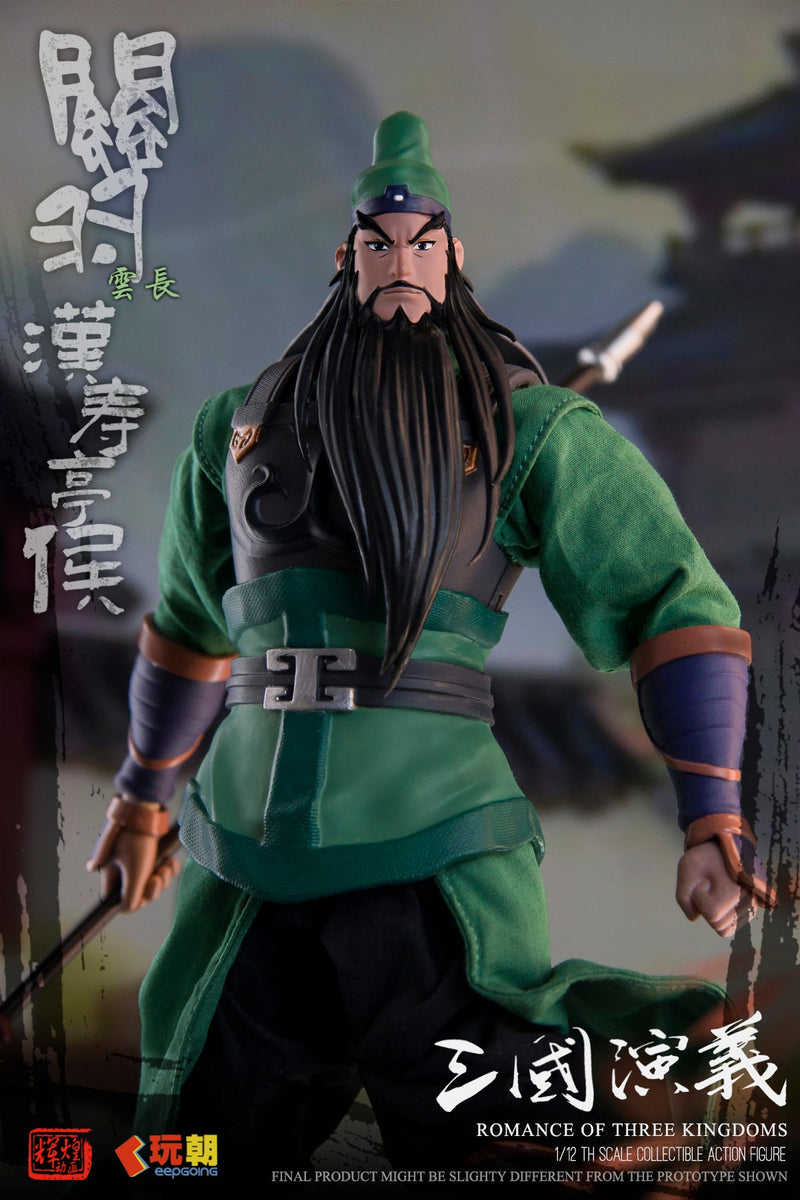 KEEPGOING Studio Sangokushi Engi Guan Yu 1/12 Action Figure JAPAN OFFICIAL