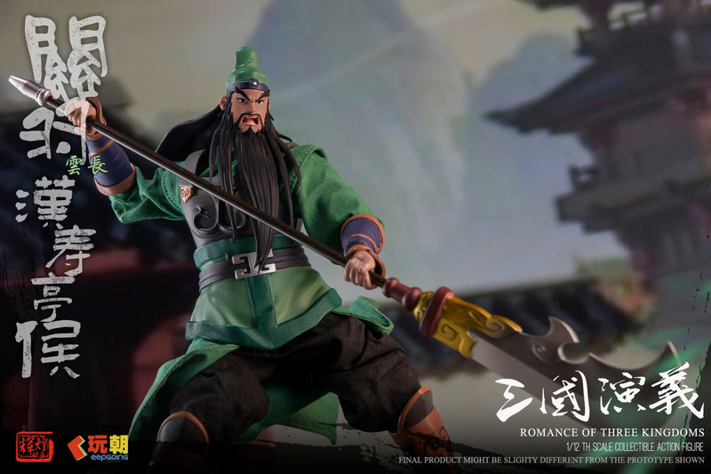 KEEPGOING Studio Sangokushi Engi Guan Yu 1/12 Action Figure JAPAN OFFICIAL