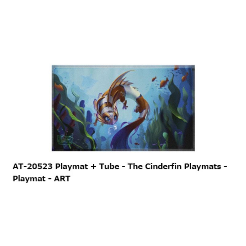 ARCANE TINMEN The Cinderfin Playmats with Tube JAPAN OFFICIAL