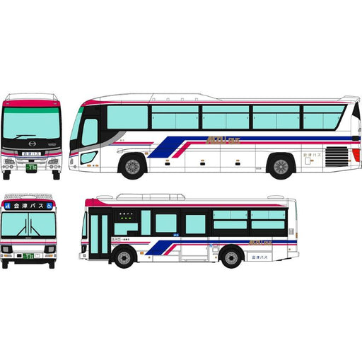 Tomytec The Bus Collection Aizu Bus 2Car Set JAPAN OFFICIAL