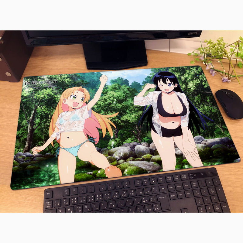 Tenda Damashii Ruri no Houseki Water Fun Nuova illustrazione Tappetino in gomma GIAPPONE