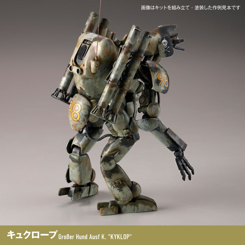Kaiyodo ARTPLA Maschinen Krieger Final Hund Set & Jerry Can Man 1/35 Model Kit