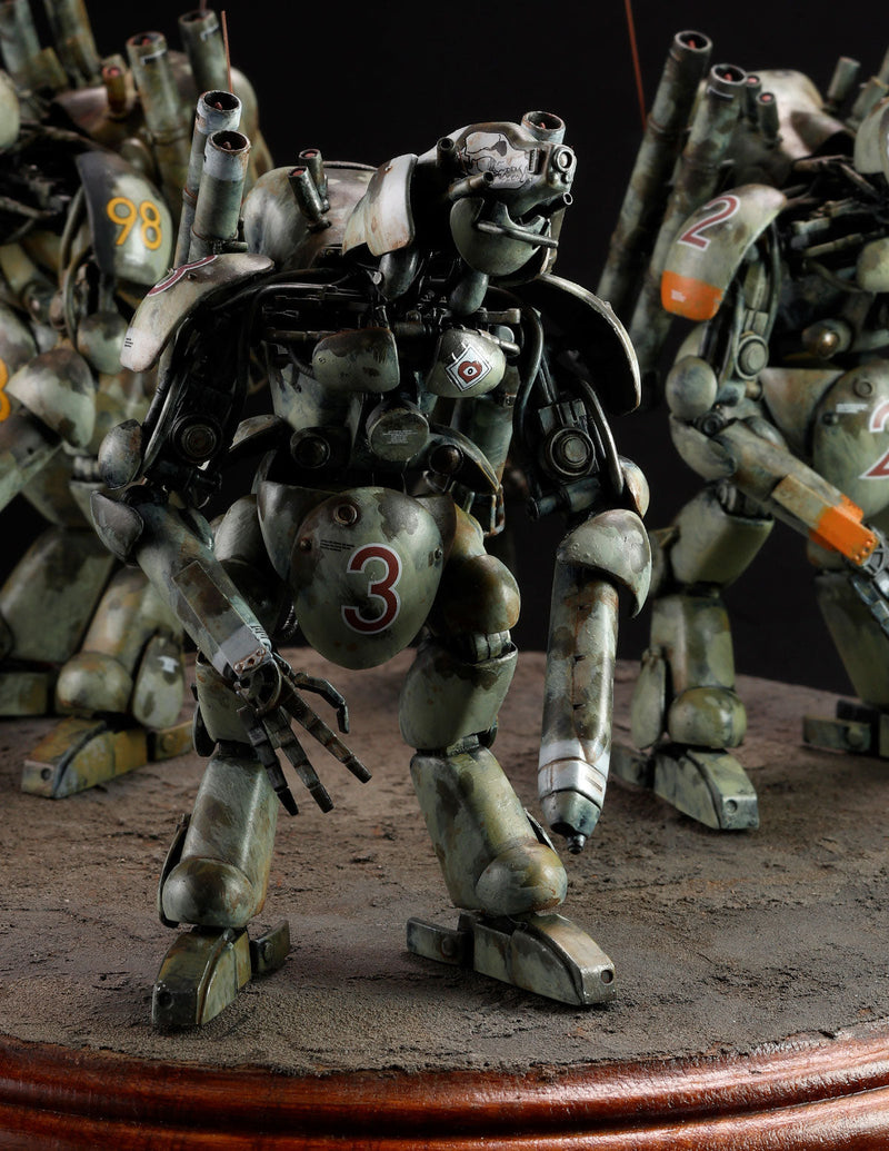 Kaiyodo ARTPLA Maschinen Krieger Final Hund Set & Jerry Can Man 1/35 Model Kit