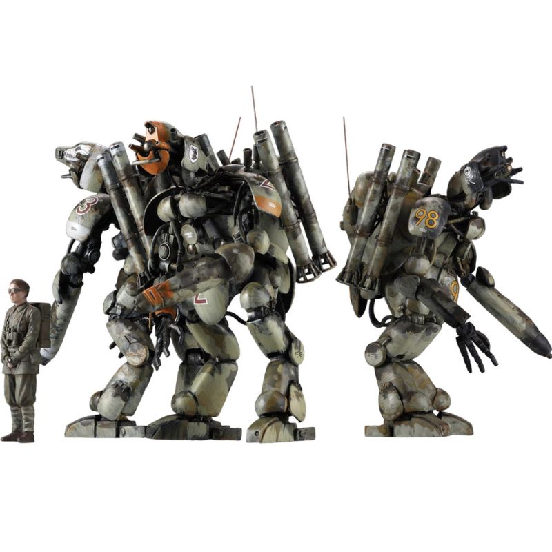 Kaiyodo ARTPLA Maschinen Krieger Final Hund Set & Jerry Can Man 1