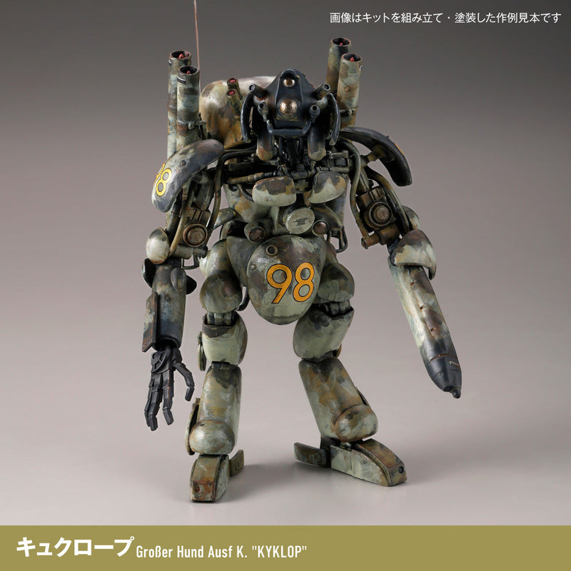 Kaiyodo ARTPLA Maschinen Krieger Final Hund Set & Jerry Can Man 1/35 Model Kit