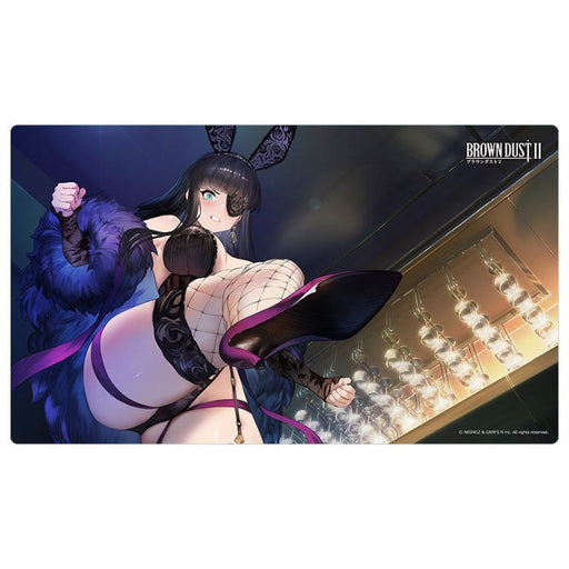 Curtain Damashii Brown Dust 2 Celia Masquerade Bunny Rubber Mat JAPAN OFFICIAL