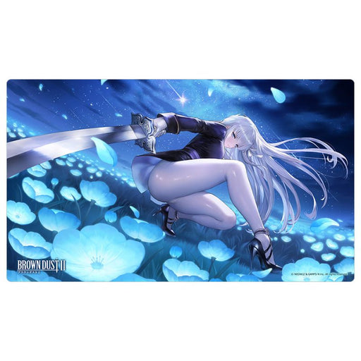 Curtain Damashii Brown Dust 2 Blade Young Lady Rubber Mat JAPAN OFFICIAL