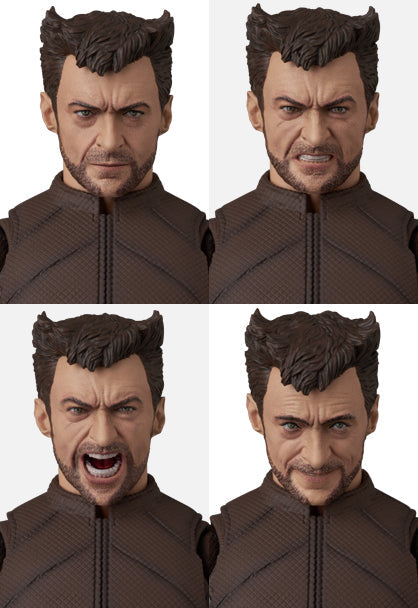 Medicom Toy MAFEX No.297 DEADPOOL & WOLVERINE Wolverine Brown Ver. Action Figure