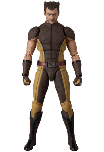 Medicom Toy MAFEX No.297 DEADPOOL & WOLVERINE Wolverine Brown Ver. Action Figure
