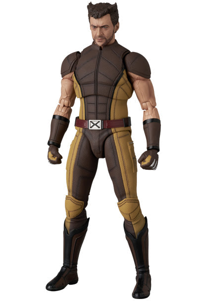 Medicom Toy MAFEX No.297 DEADPOOL & WOLVERINE Wolverine Brown Ver. Action Figure