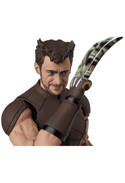Medicom Toy MAFEX No.297 DEADPOOL & WOLVERINE Wolverine Brown Ver. Action Figure
