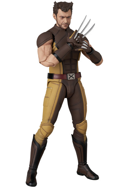 Medicom Toy MAFEX No.297 DEADPOOL & WOLVERINE Wolverine Brown Ver. Action Figure