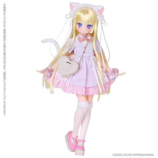 Azone Colorful Dreamin' Mebae A Gift from M.K. White Cat ver. Doll JAPAN
