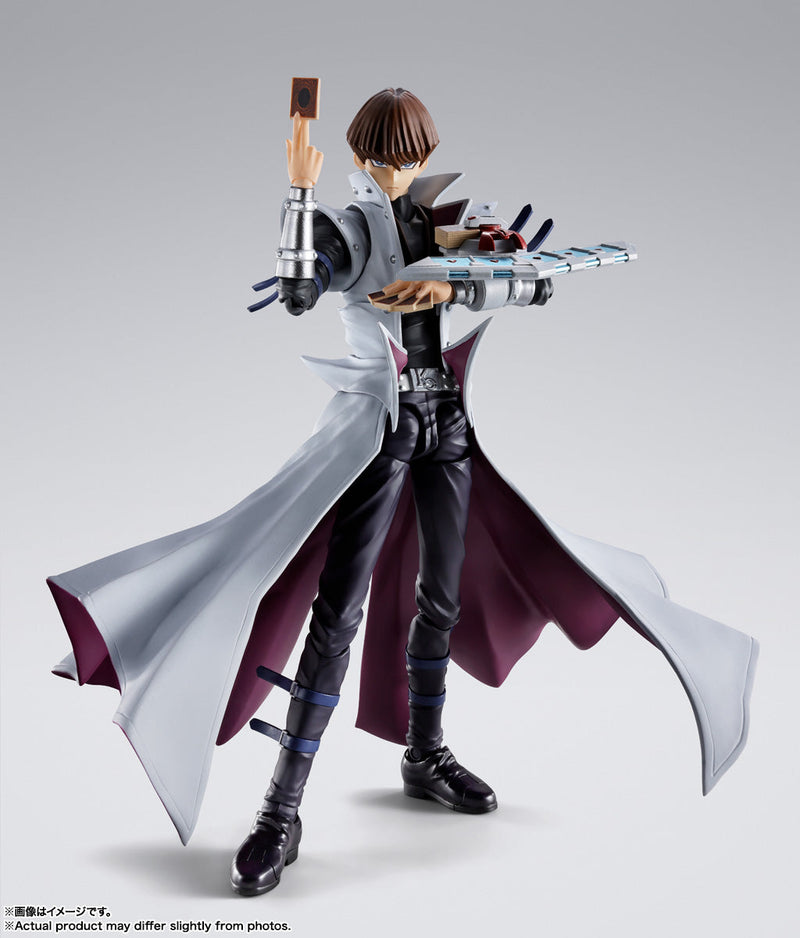 BANDAI S.H.Figuarts Yu-Gi-Oh! Duel Monsters Seto Kaiba Action Figure JAPAN