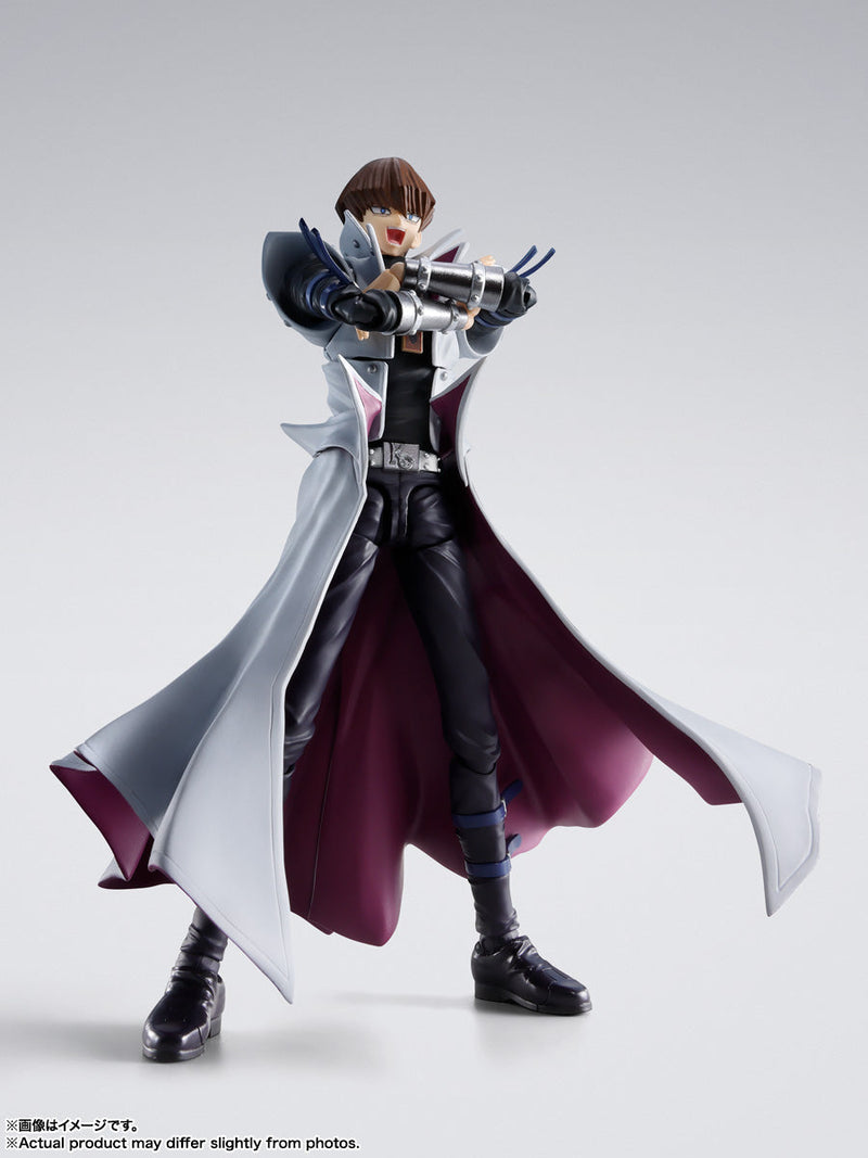 BANDAI S.H.Figuarts Yu-Gi-Oh! Duel Monsters Seto Kaiba Action Figure JAPAN
