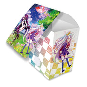 Key-th No Game No Life Zero White & Schwi Deck Case JAPAN OFFICIAL