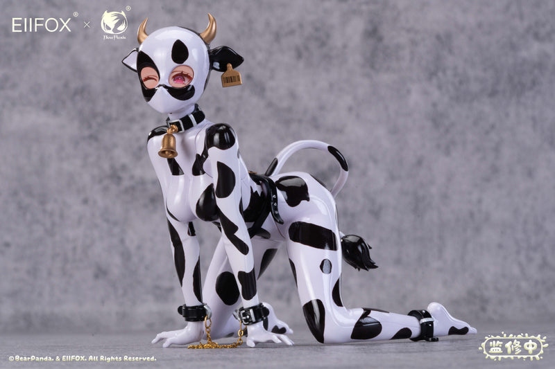 BearPanda x EIIFOX MOMO Cow Ver. 1/8 Action Figure JAPAN OFFICIAL