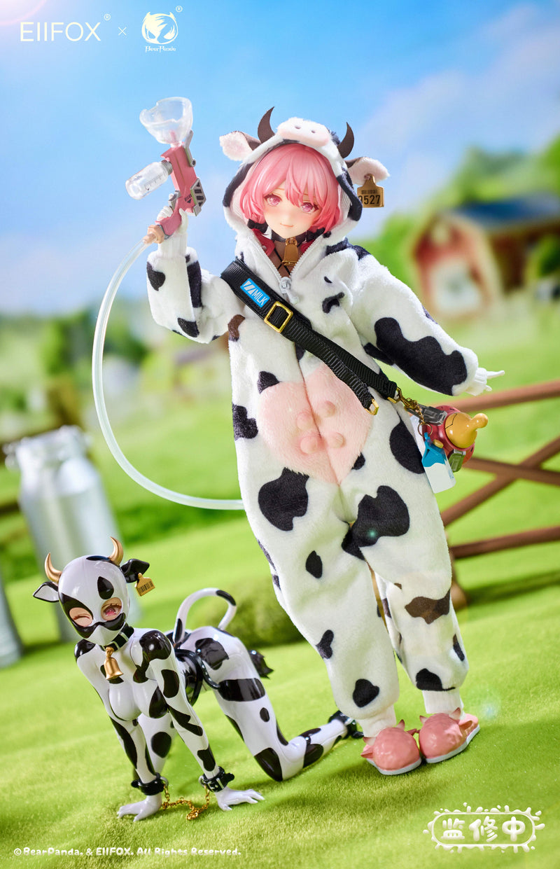 BearPanda x EIIFOX MOMO Cow Ver. 1/8 Action Figure JAPAN OFFICIAL