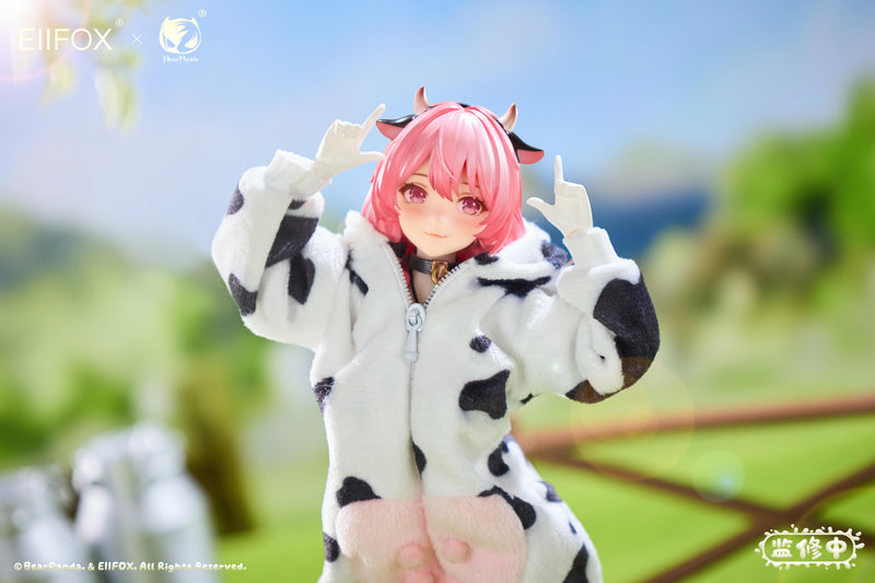 BearPanda x EIIFOX MOMO Cow Ver. 1/8 Action Figure JAPAN OFFICIAL