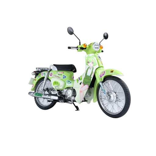 Plum NEXT Tohoku Zunko Zundamon Project Honda Super Cub 1/12 Model Kit JAPAN