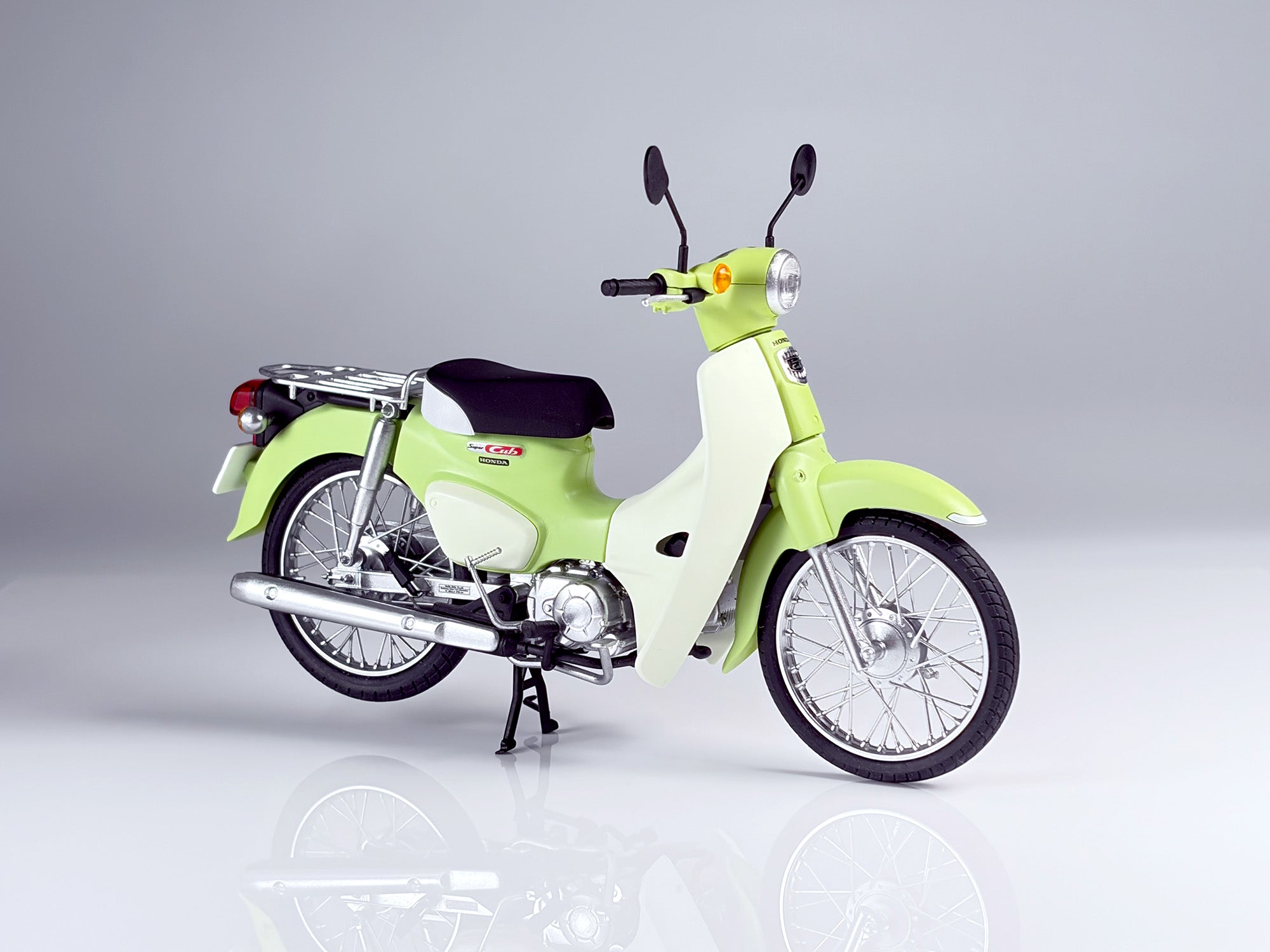 【新品未開封】Honda Super Cub 1/12スケール 3台セット Plum NEXT Tohoku Zunko Zundamon Project Honda Super Cub 1/12 Model
