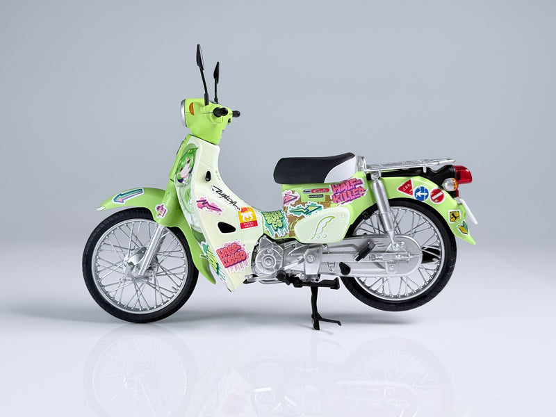 Plum NEXT Tohoku Zunko Zundamon Project Honda Super Cub 1/12 Model Kit JAPAN